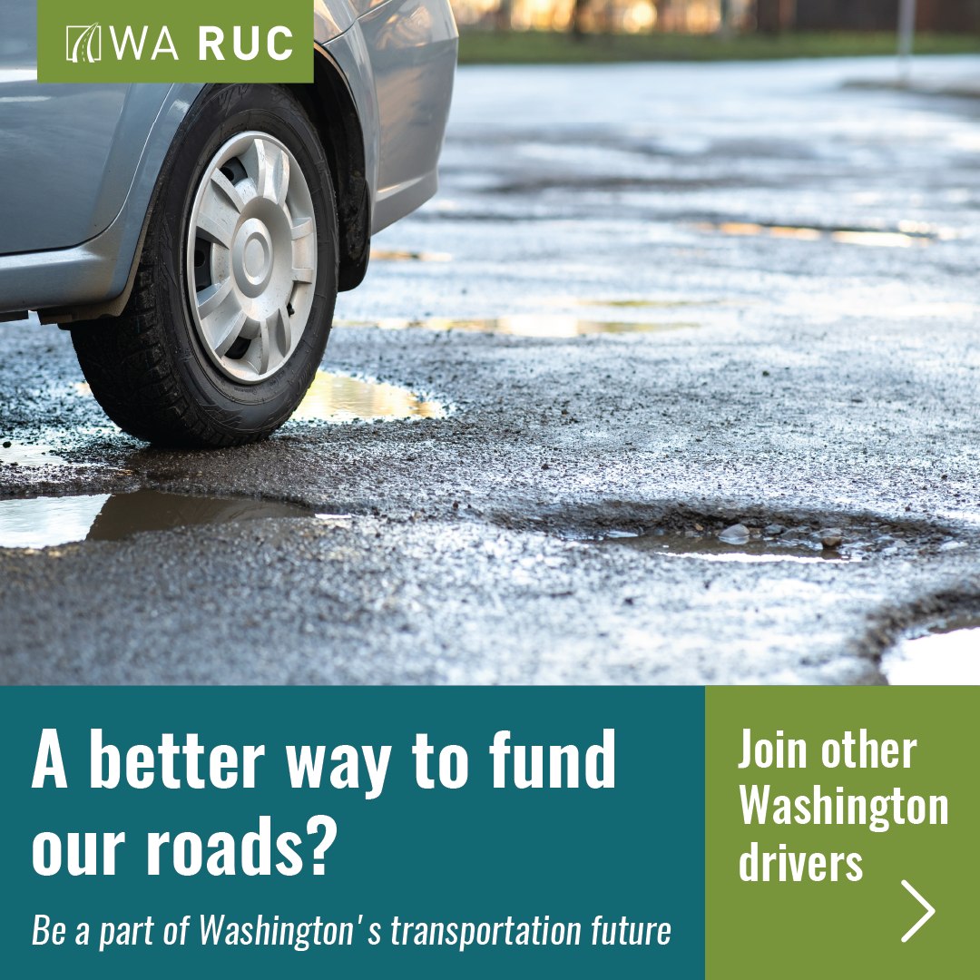 The Washington State Transportation Commission (<a href="/WSTC2030/">WSTC2030</a> ) is conducting research on #RoadUsageCharge (RUC). 🚗

👉Learn more about the RUC research program: 
tinyurl.com/WA-RUC