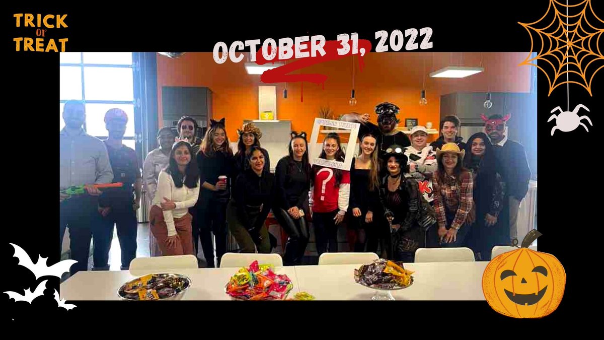 OracleRMS's tweet image. Some of our head office team dressed up in the spirit of Halloween yesterday! There were plenty of treats to go around for everyone!
#team #halloween2022 #oraclerms