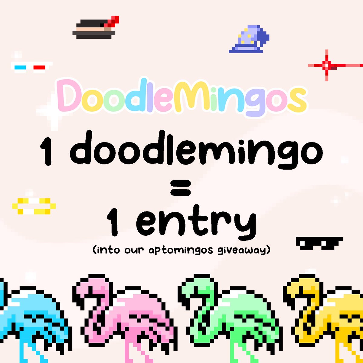 DoodleMingos's tweet photo. @fischermingo Hey @fischermingo we’re giving away 3 @Aptomingos! Check our pinned tweet 😁 https://t.co/jEpK3Ti7pE