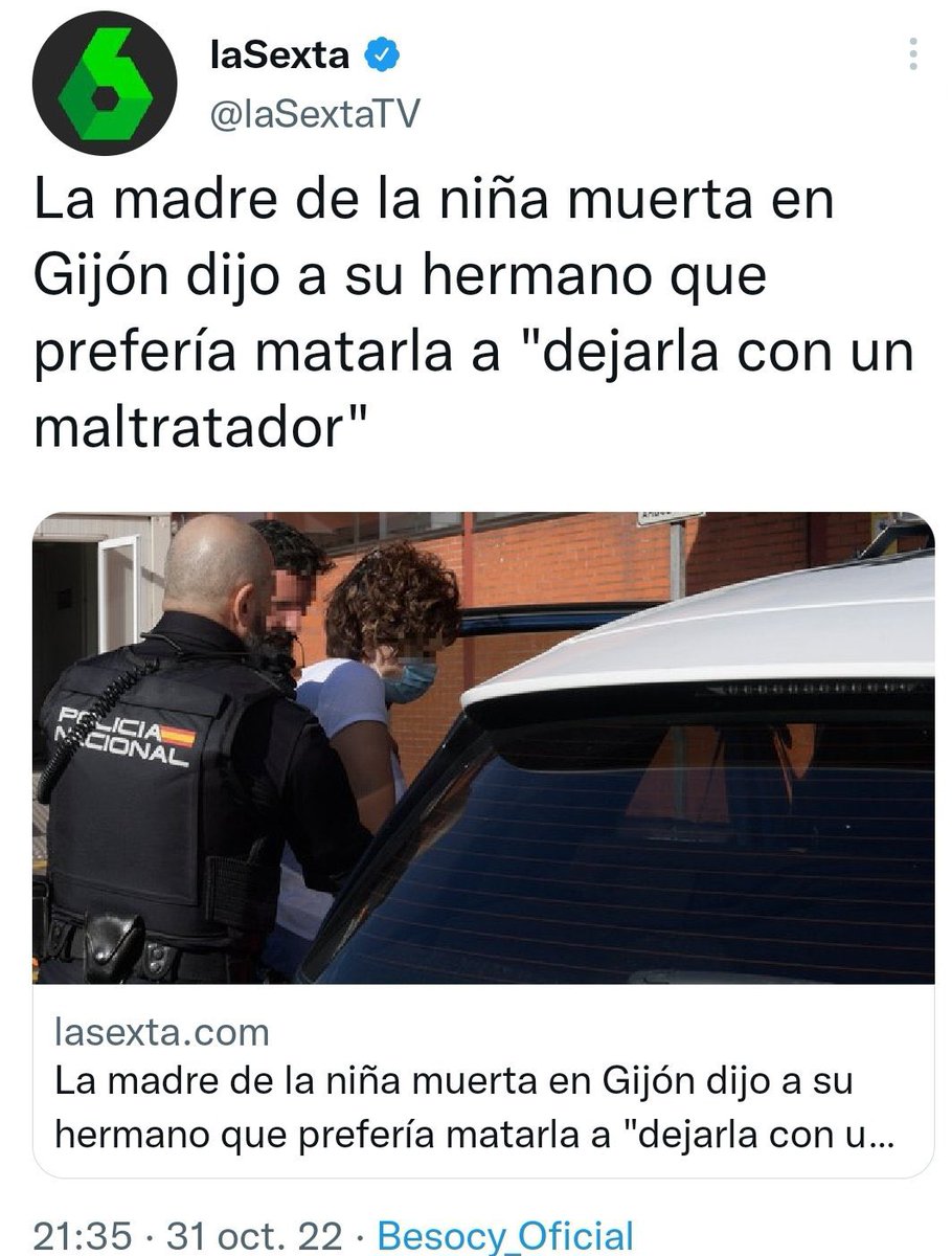 bcnculets's tweet photo. Cuando la Sexta borra un twit, hay que compartirlo .... Que asco dan https://t.co/dICpe9QLpH