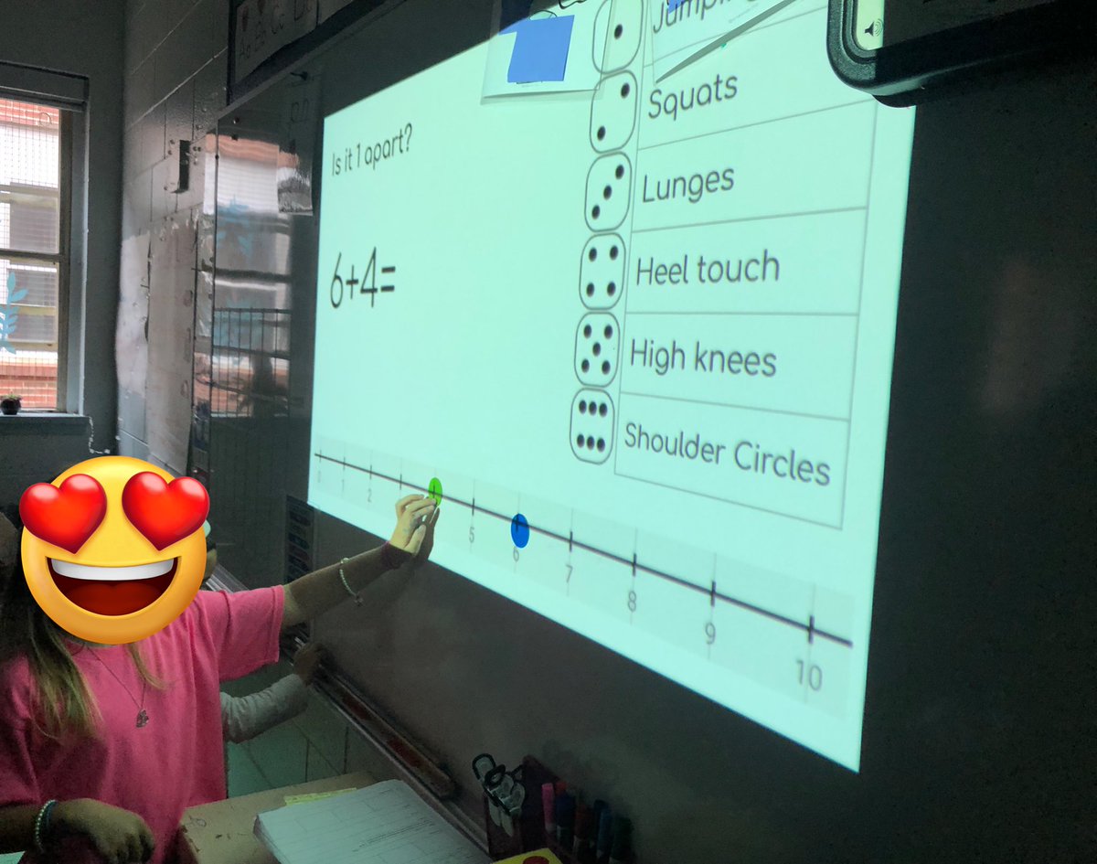 Students loved getting active to recognize and solve 1 apart facts during our fluency block in 2/3 <a href="/msblakeney1/">msblakeney</a> today. Using the number line to explain thinking was a great visual! @HarbourViewElem #HRCEmath
