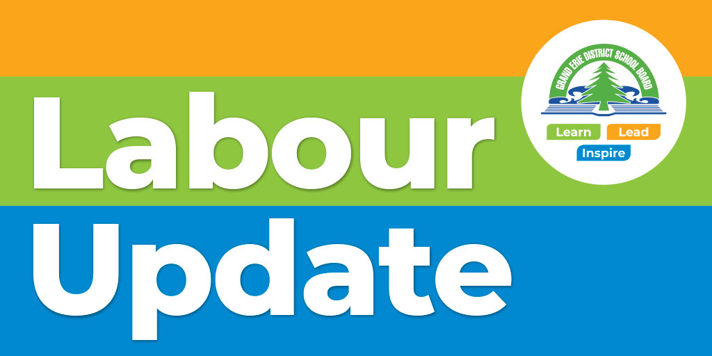 CUPE announced their members will not be at work on Friday, Nov. 4. Grand Erie schools will be closed. Grand Erie students will move to independent remote learning on Friday. Some childcare centers will be open. For more info, click here buff.ly/3UbILvL