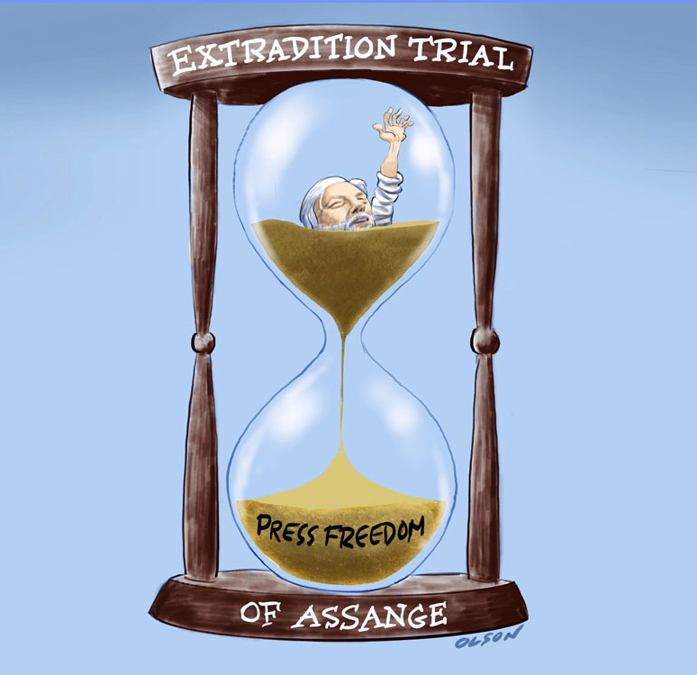 DefenseAssange's tweet photo. Exposing war crimes is not a crime #FreeAssange https://t.co/32QspJK373