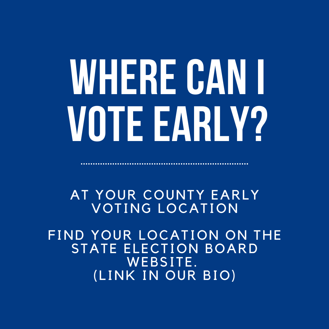 OK_BHA's tweet photo. Early voting starts tomorrow! Check out the  @OKelections website for more information: https://t.co/fsnldxV36B https://t.co/yv0texXYnm