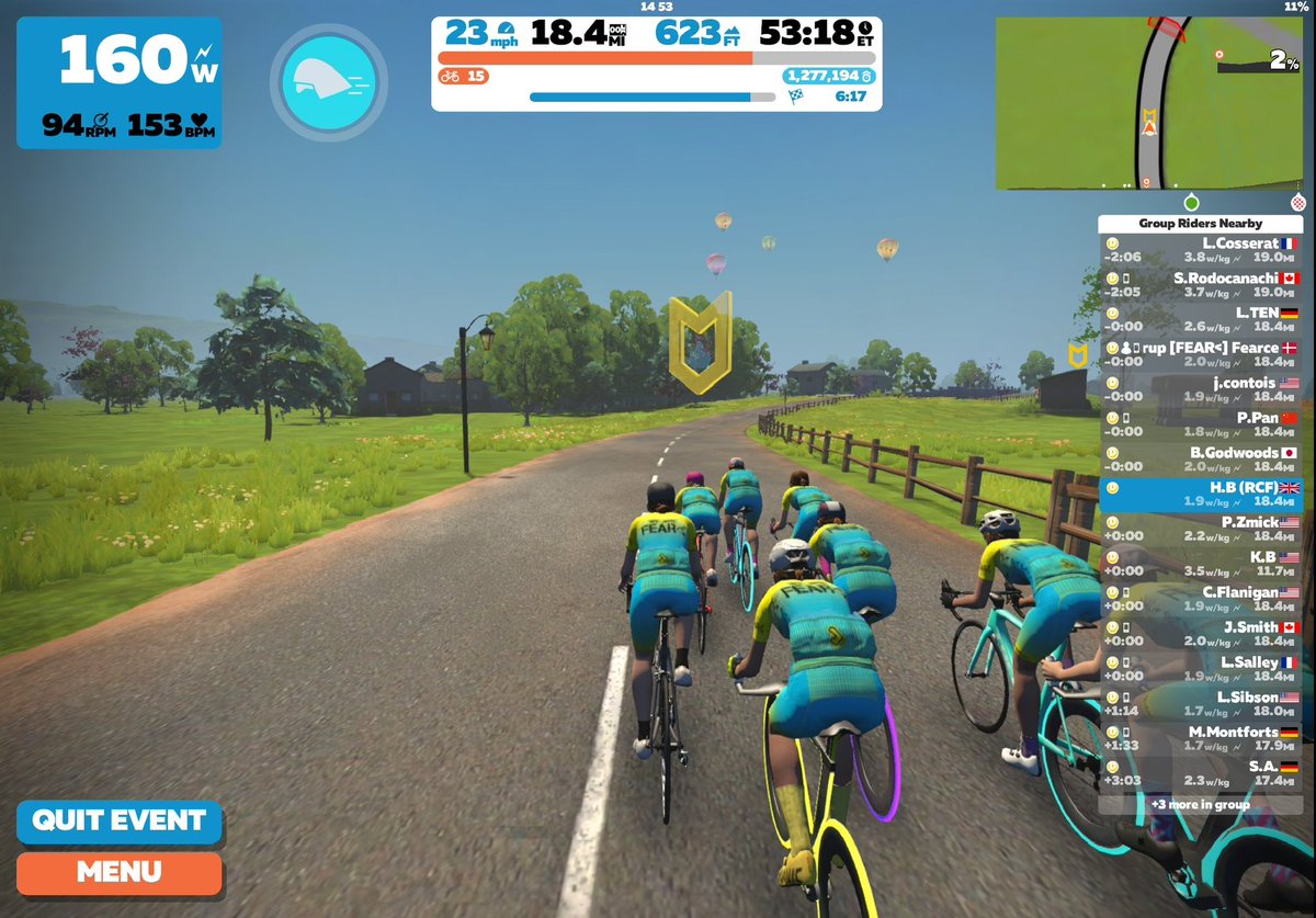 Looking for a <a href="/GoZwift/">Zwift</a> session that is nice and steady? Look no further - perfect for riders who are looking to get fitter and build their confidence. Details below 👇🏻 

racingchancefoundation.com/winter-wednesd…