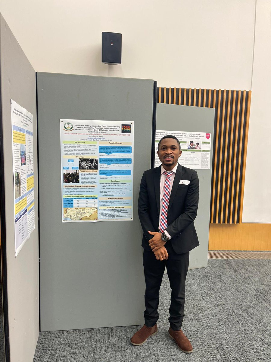 sam__dada's tweet photo. ....development.
Many thanks to @DungJidong, @Tarela_Ike_ and Dr Mathew Nyashanu Dip Ed, B Ed, M.A, MPH, PhD, FRSPH, FHEA for making the opportunity possible. #IACMHC-2, #mentalhealth, #publichealth #contraceptive #populationcontrol #populationpolicy https://t.co/JnEWTZUP1I