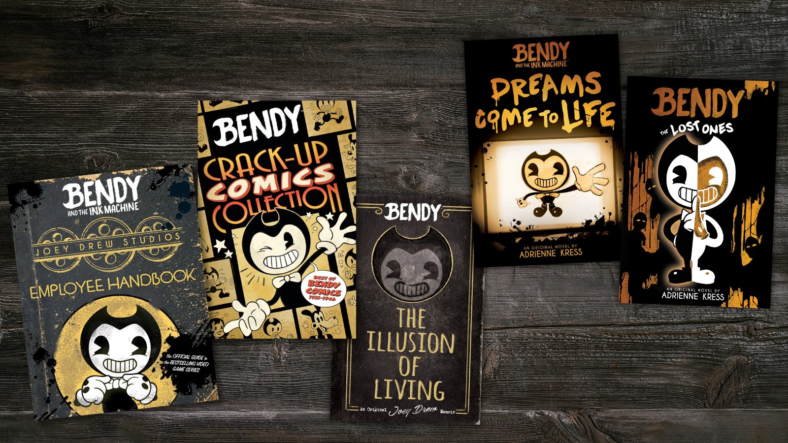 All the Bendy and the Ink Machine Books in Order