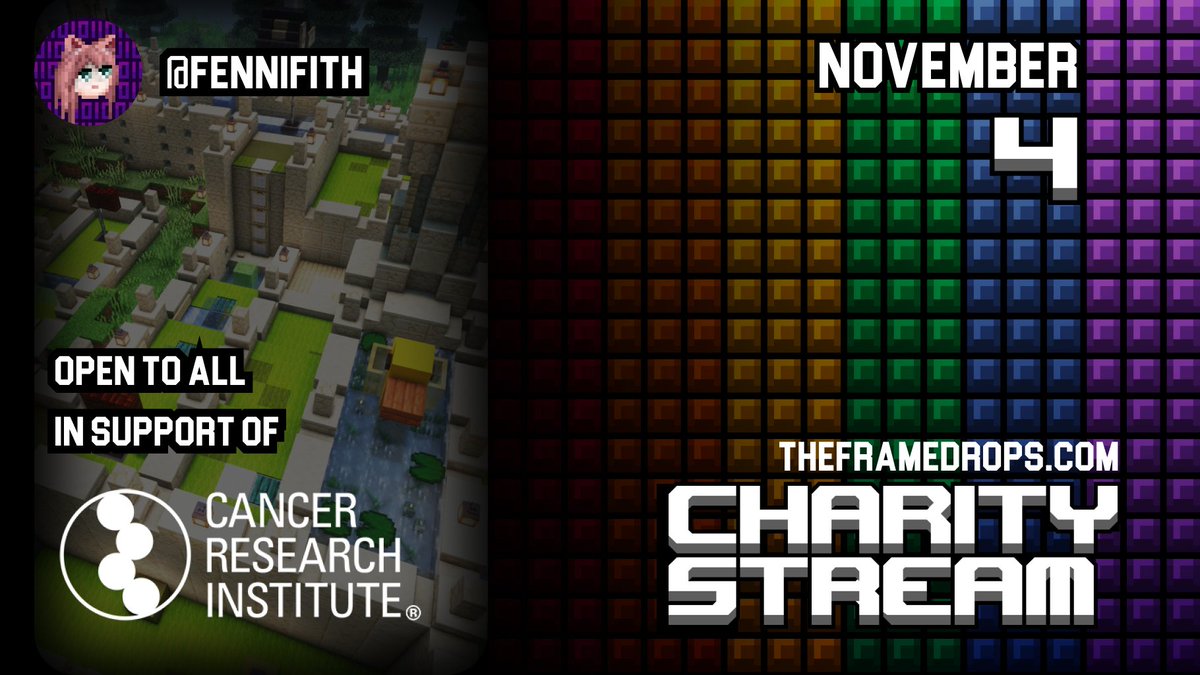theframedrops's tweet photo. .@fennifith built a full 18-hole minigolf course in Minecraft - using various item throwing mechanics, ice paths, water streams, slime blocks, and more!

Join us at 4pm EST on Nov. 4th to try it out!
https://t.co/3O62dsVUcC https://t.co/4OoGw6KIBw