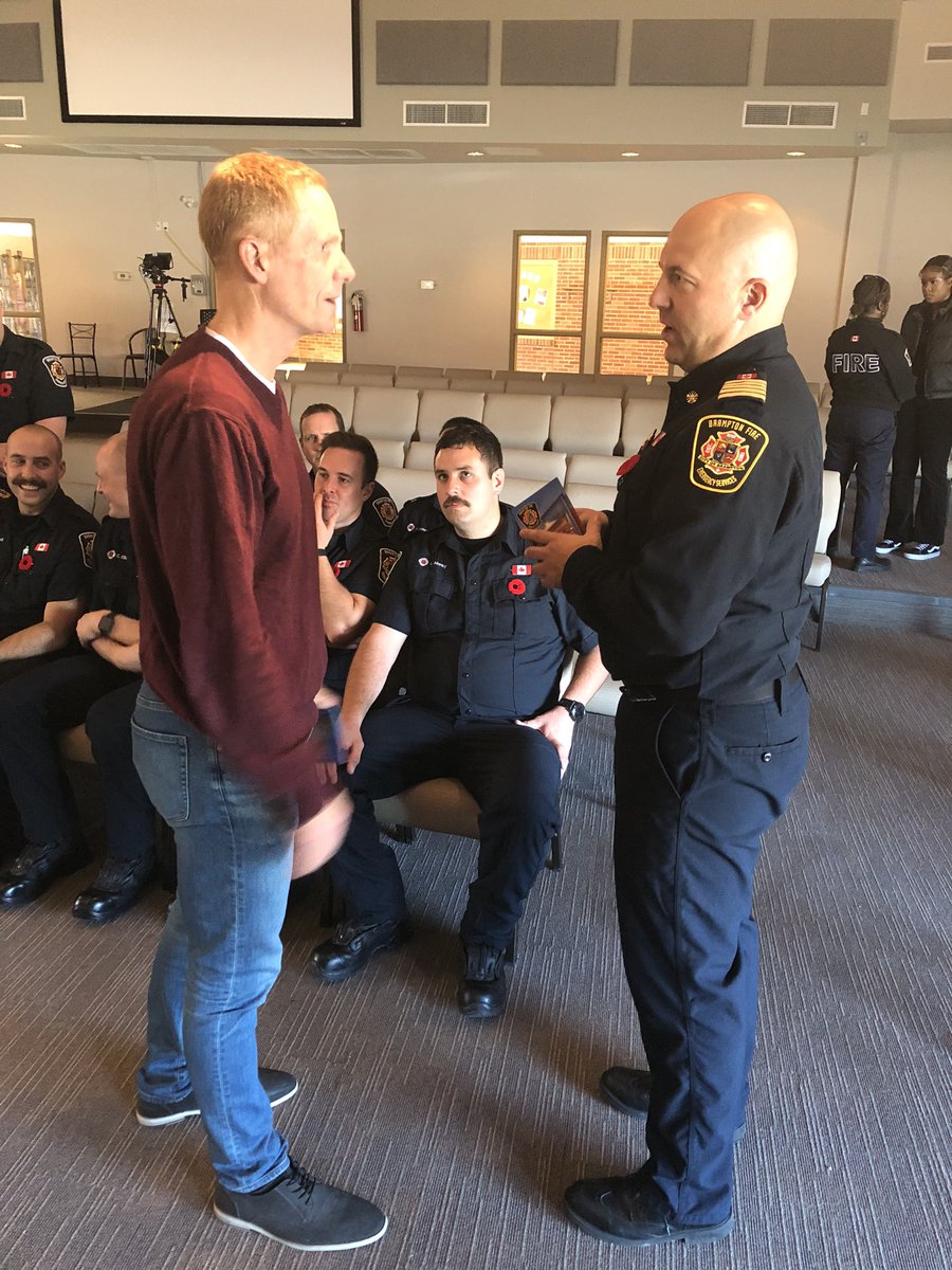 BramptonFireES's tweet photo. A huge thank you to our very own Chaplain Jamie Holtom and the North Bramalea United Church @NBUCchurch team for the great presentation today. Very glad to learn about the incredible things you do to engage and serve our residents. Excellent programs!
#KnowYourCommunityTour ^rc https://t.co/e20srw3QGZ