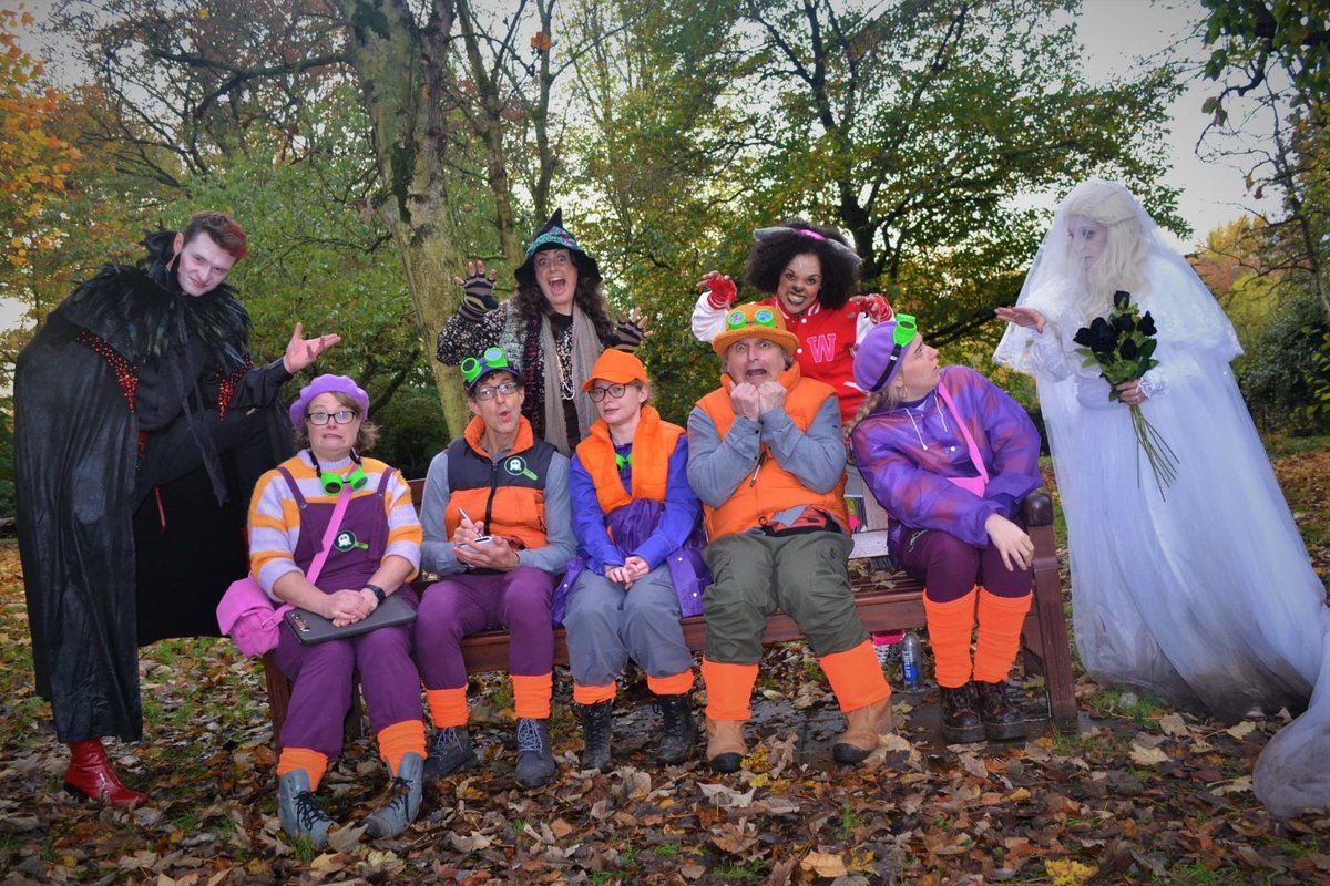 Had a fab time working for #SneakyExperiences and creating Halloween fun for audiences #actorslife