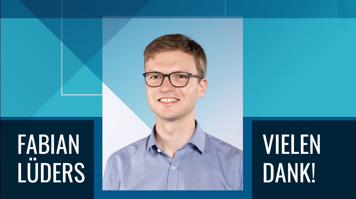 Wir verabschieden heute Fabian Lüders und danken ihm ganz herzlich für die tolle Zusammenarbeit.
Alles Gute für die Zukunft!