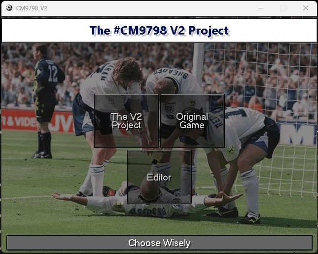 The remake of Championship Manager 1997-98 is finally here. Full rework of the database, graphical overhaul, play with 5 leagues, have colored attributes for the players and enjoy tons of small tweaks🔥

Cheers from The #CM9798 V2 Project!

Free download: mediafire.com/file/n9bdazcbb…