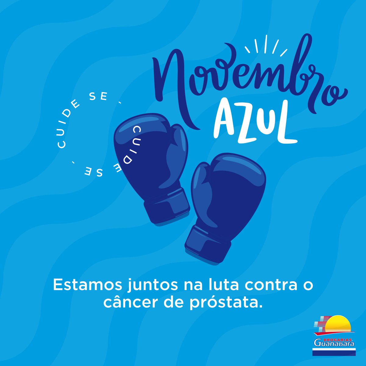 LUTE PELA SUA SAÚDE 😉💙 Não espere a batalha começar, se antecipe! É coisa de homem se importar com o bem-estar físico, Novembro Azul, mês da prevenção do #cancerdeprostata