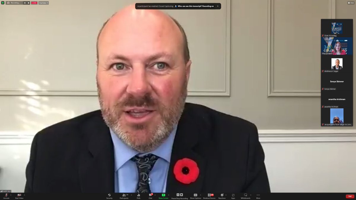 EconomyUrban's tweet photo. Keith Hull, Mayor, @TownCollingwood - "On behalf of the host municipality, Town of Collingwood, to extend a huge thank you to all those who have contributed to the organization and execution of the 3rd Collingwood World Summit (#CWS3)" https://t.co/bRgCzZWMJU