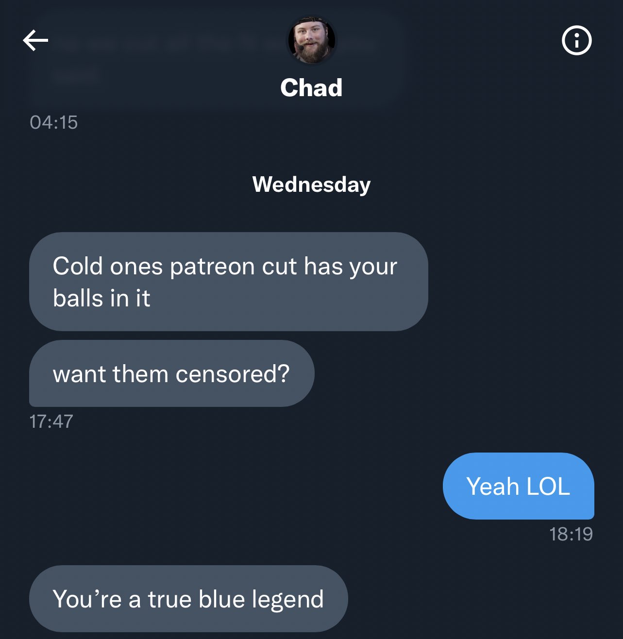 ludwig on Twitter: "@prezoh he thought I meant all good 😭 https://t.co