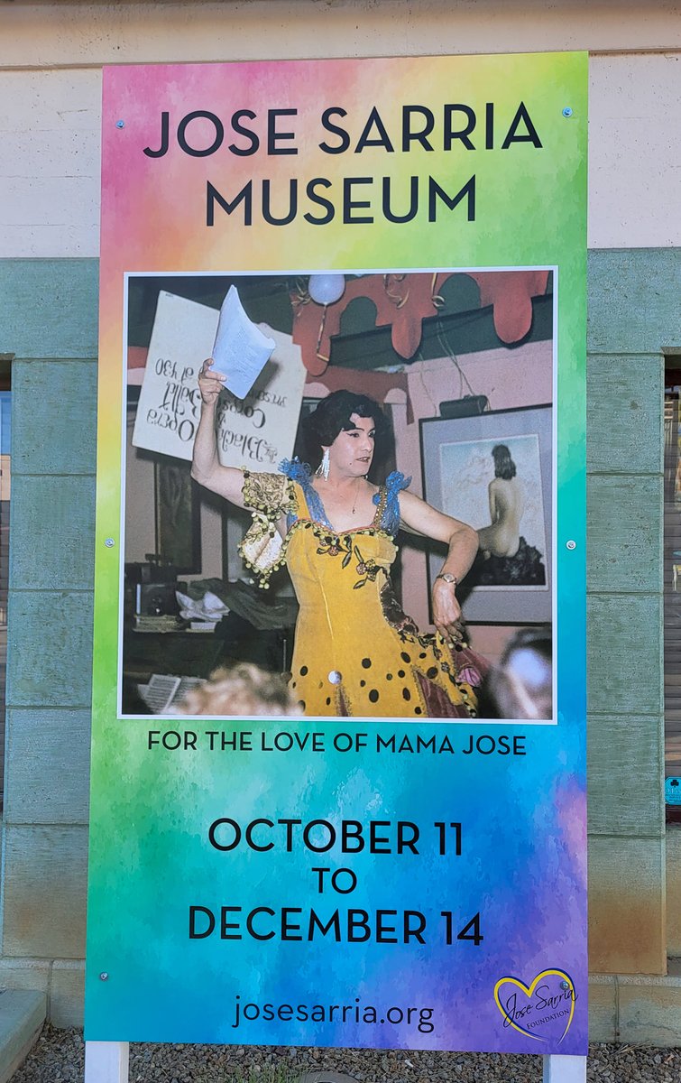 Friends in #PalmSprings, ICYMI, a special exhibit -- Jose Sarria: Legendary Drag Queen &amp; LGBTQ+ Activist (1922 – 2013) -- is on display now at the Welwood Murray Memorial Library in the main room through December 15th. #JoseSarria ✨👑✨ #LGBTQHistory #LGBTQ