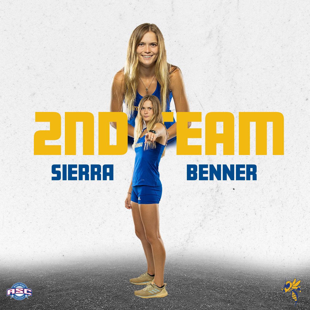 ICYMI | 🏅🏅🏅 @LETUTFXC picked up some hardware at the @ASC_sports meet on Saturday! 🏆 David Dugan: ASC Freshman of the Year, 1st team All-ASC 🏆 Briella Rose: 1st team All-ASC 🏆 Sierra Benner: 2nd team All-ASC #FearTheSting