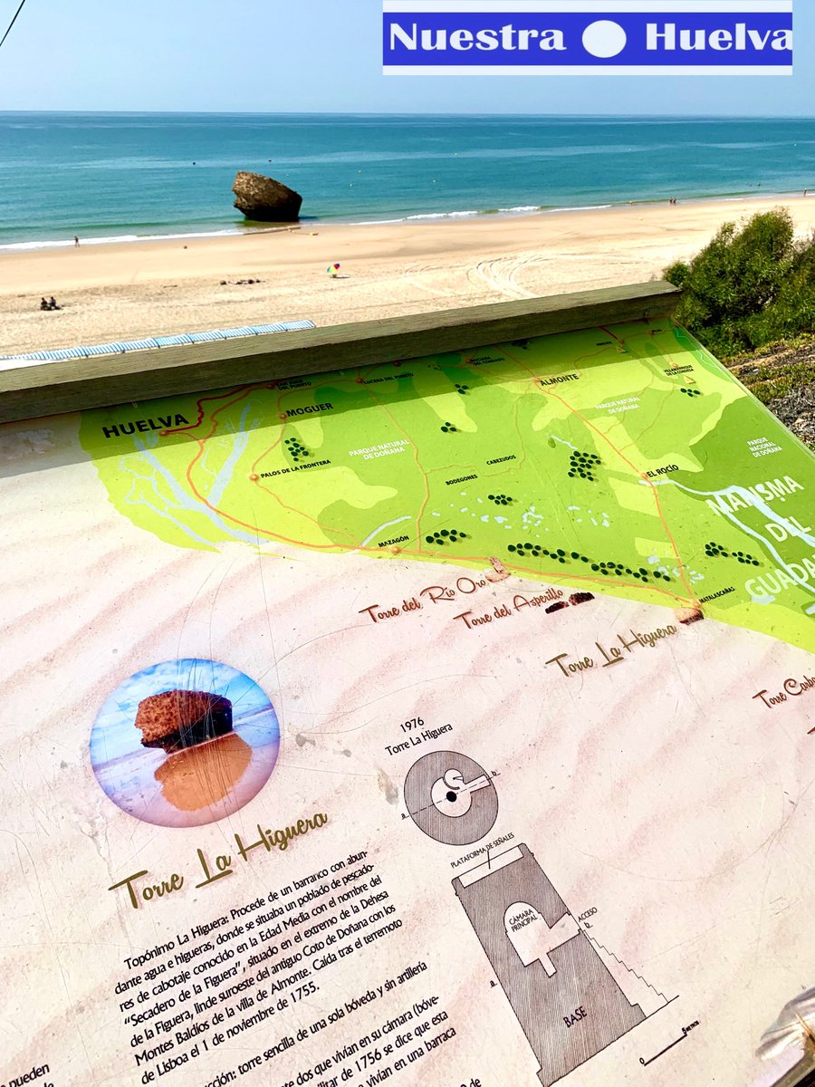 🏖Torre de la Higuera en Matalascañas. Almonte , Huelva
#Huelva #matalascañas #Almonte 
Comparte Huelva y Descubre Huelva
👉goo.gl/7ZZbaJ
