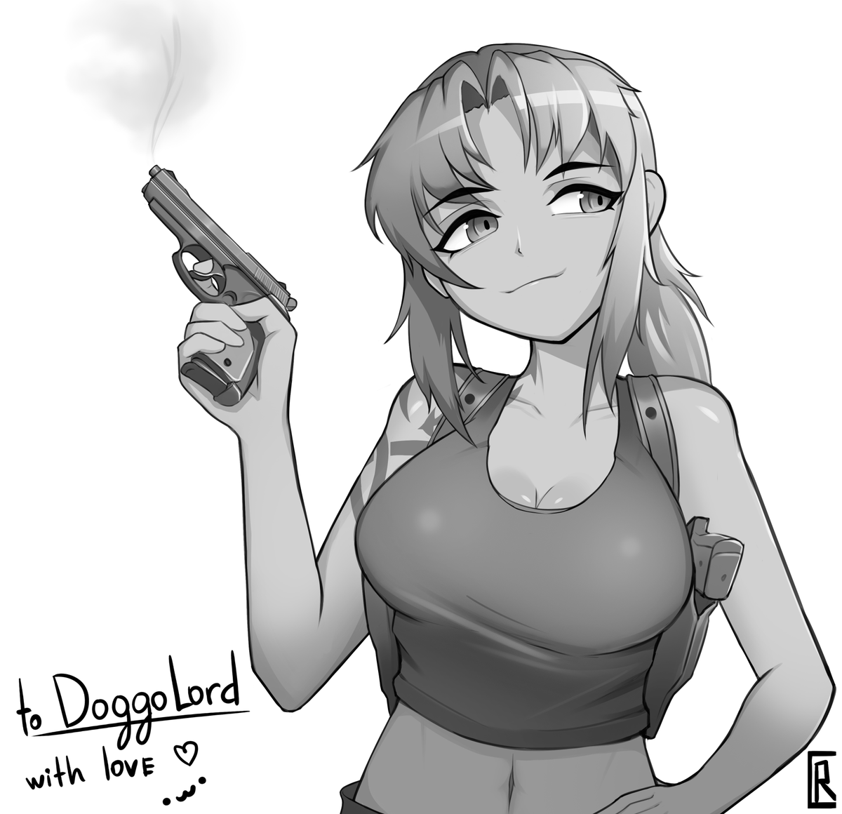 Rogue_Cruel's tweet photo. Revy from Black Lagoon https://t.co/twKYlmblAq