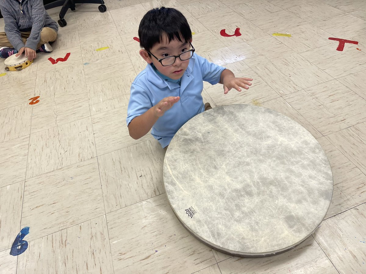 Having a jam session in 1st grade <a href="/GHWootenWarrior/">Wooten Elementary</a> <a href="/AISDArts/">AISDArts</a>