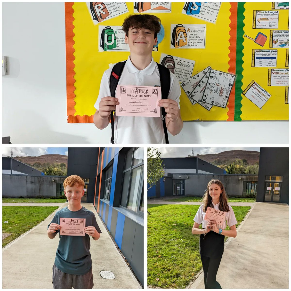 mrscullen_aths's tweet photo. 🌟 Pupils of the Week 🌟
Congratulations to my last pupils of the week for our first half term, 8 weeks later and still working hard 💪🏼 Da iawn pawb, keep it up 🥇💯 #TeamTâf https://t.co/I8WEIlt0ol