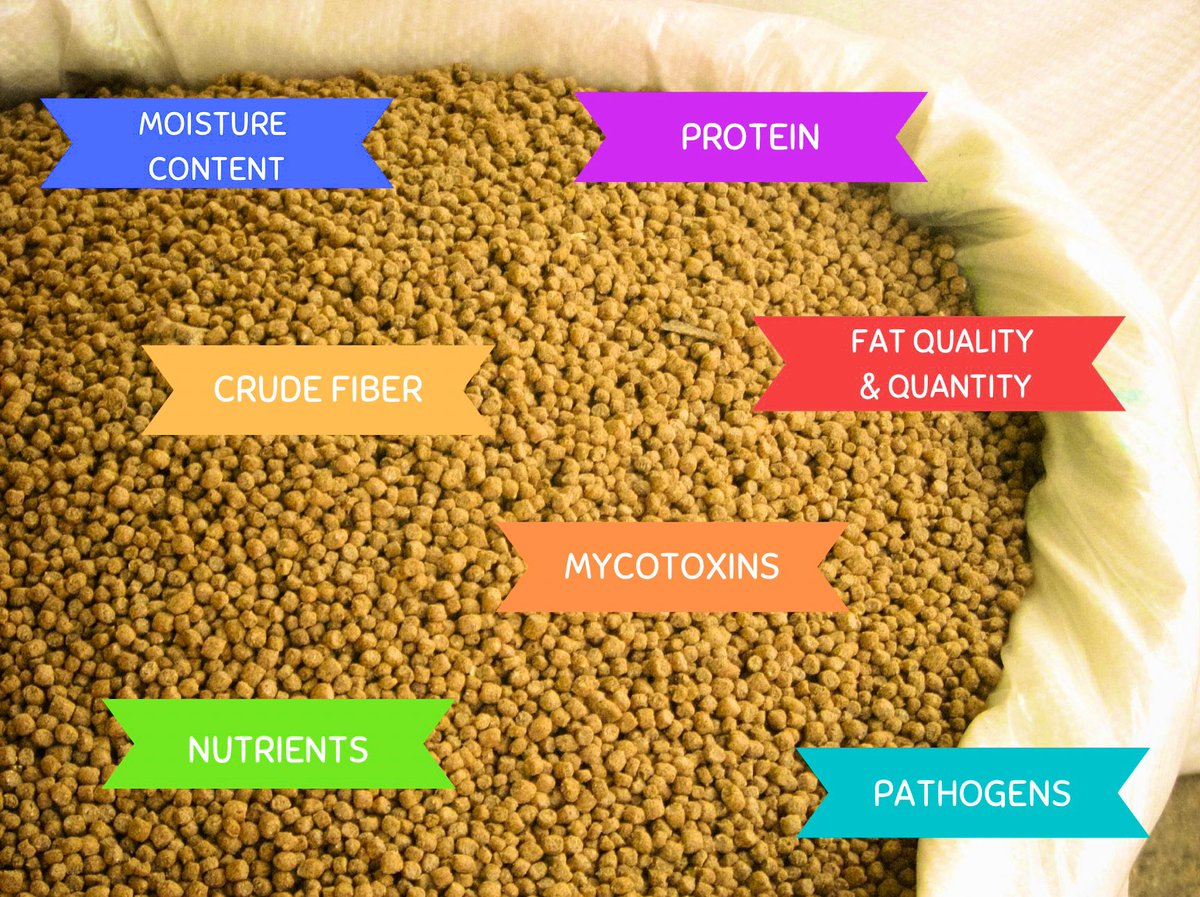 These are only a few of the many things manufacturers take into consideration when developing high-quality feed for our animals! 

#CAO22