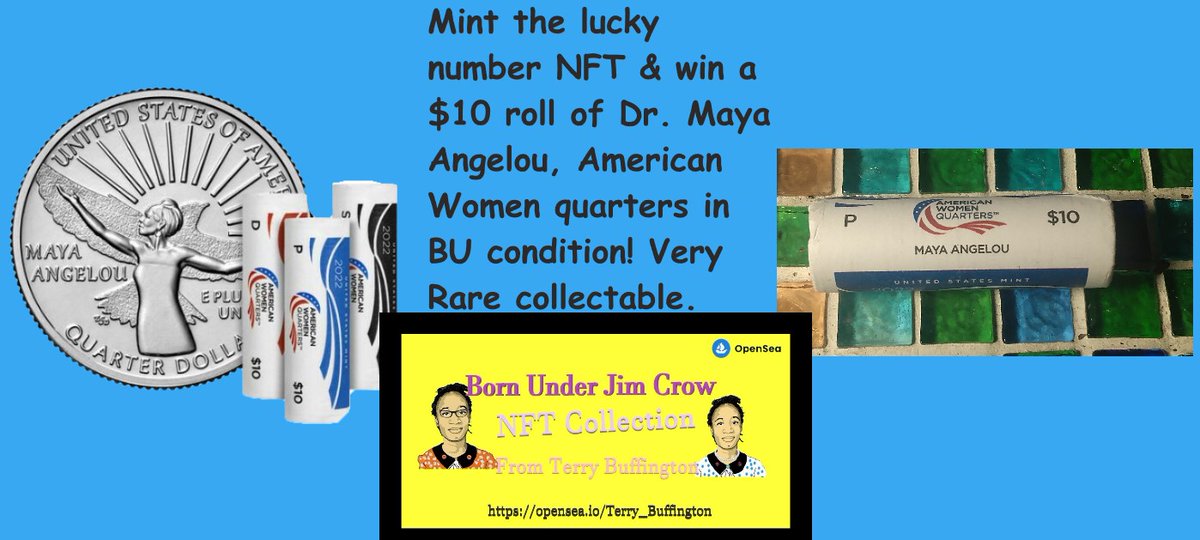 anthrobuff47's tweet photo. 🎉https://t.co/8ONEjduqjj 🎉
#lockedcontent #NFTGiveaway #MayaAngelou #civilrights #SNCC #mississippi https://t.co/mmmYWMG7CE
