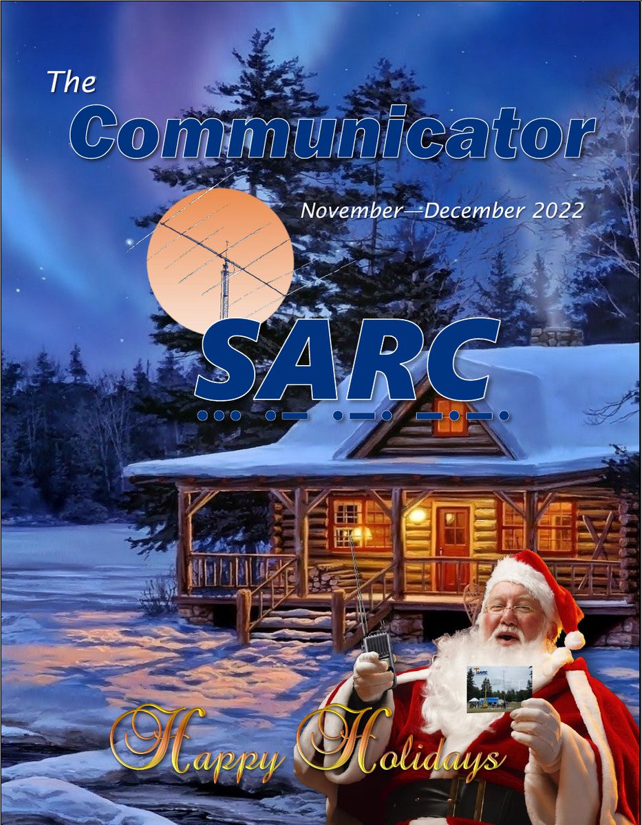 The SARC Communicator Nov-Dec Amateur Radio periodical is now available. This issue 100+ pages of news and articles from Canada's west coast 
bit.ly/Communicator22… #SurreyBC #ARRL #RACtweets