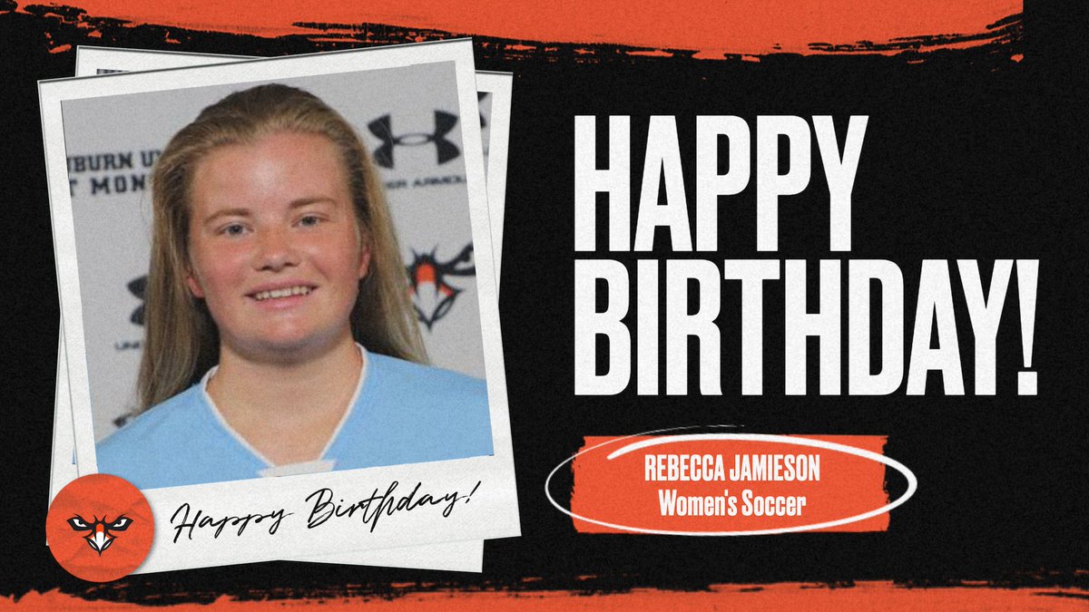 Happy birthday to Rebecca Jamieson!!! 🎁🎉🎈 

#WeAreAUM