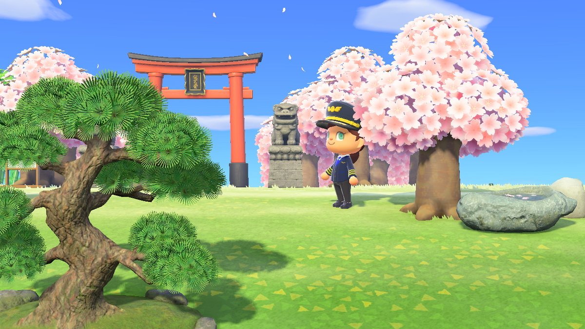 united's tweet photo. .@animalcrossing fans, have you visited United Airlines Island yet? Our team in Japan created this plane-shaped world. Enter dream address: DA-8504-9712-6474. https://t.co/c6sajIVfej