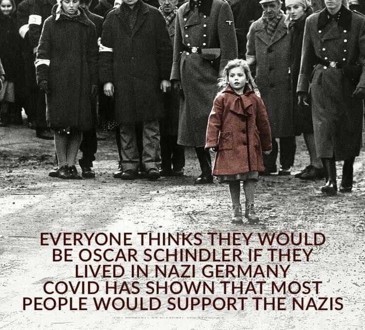 yyccrime's tweet photo. There are people who are so disconnected from reality they don’t believe the #Holocaust even happened. My half #Jewish family takes offence to that. I’m disturbed what I seen & experienced. We can never let this ever happen again under a so-called “#HealthAct” It was all about.🤐 https://t.co/6revzRH3PU