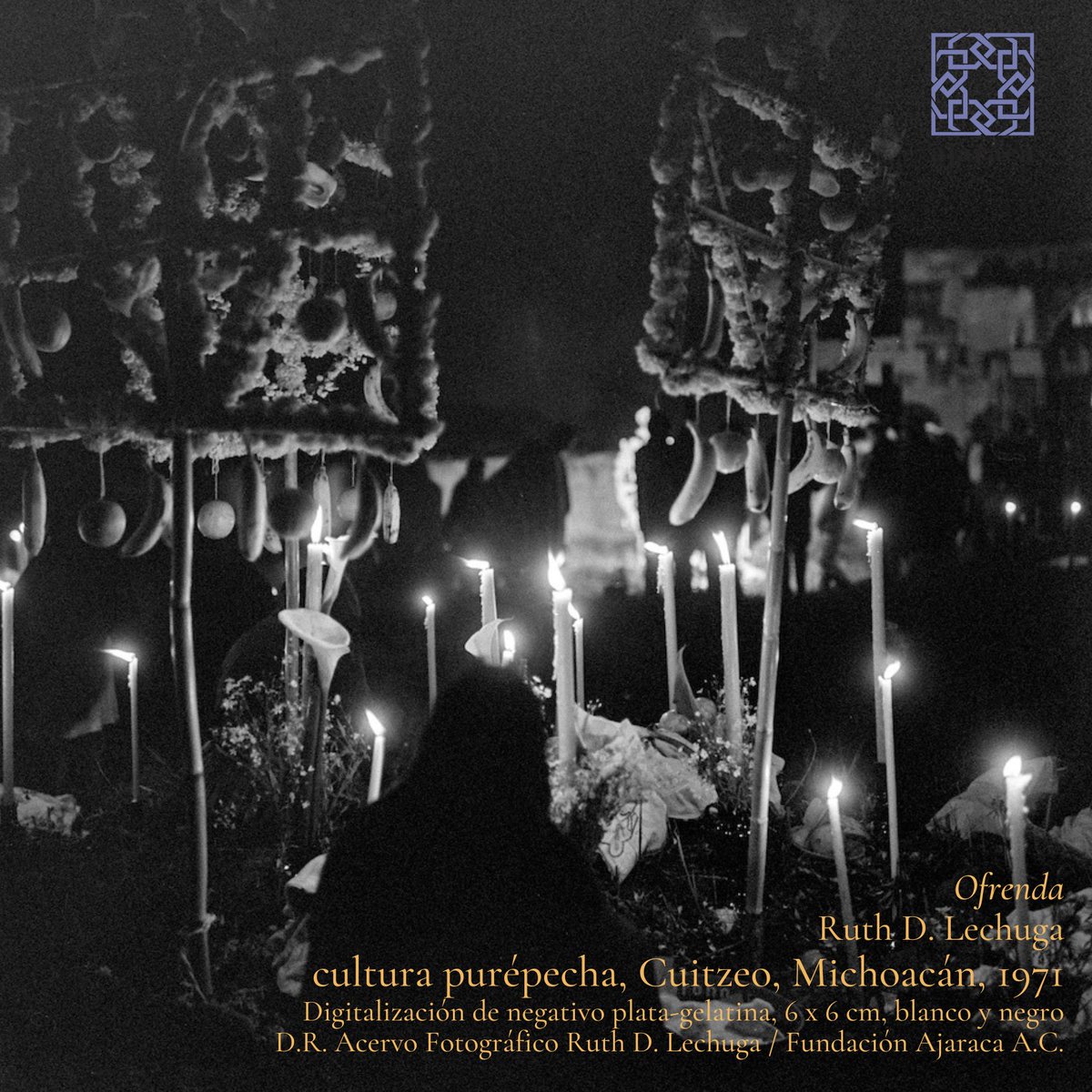 FPIMX's tweet photo. En el Día de Muertos en Michoacán, se escuchan purépechas que imploran el descanso eterno de los ausentes. Foto tomada en 1971 por Ruth Lechuga en el cementerio de Cuitzeo. Los habitantes acuden el 1 y 2 de noviembre a velar a familiares fallecidos.
📸en resguardo de @FAjaraca https://t.co/rFOp3jVasY
