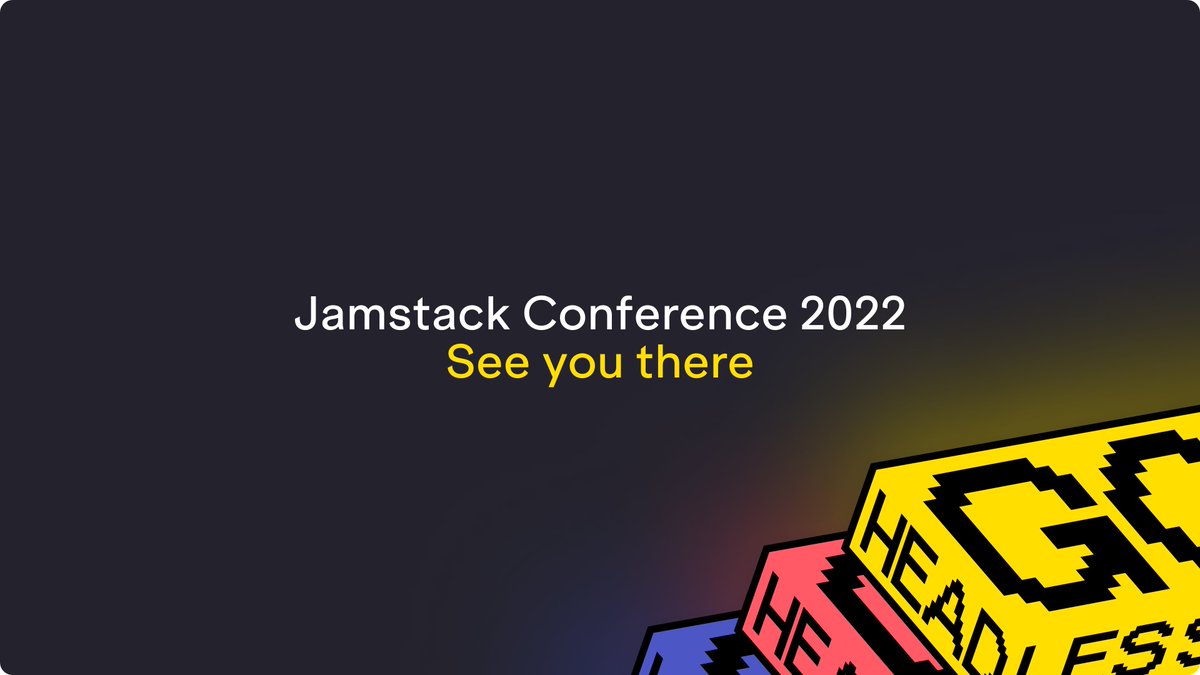 Who else is counting down the days until <a href="/jamstackconf/">Jamstack Conf</a> ? 🥳 We are going to be there at booth 26 with <a href="/contentful/">Contentful</a> so make sure to come say hi! 👋 

Not to mention, we are going to be doing a giveaway for a next-level Lego set ✨ #JamstackCon