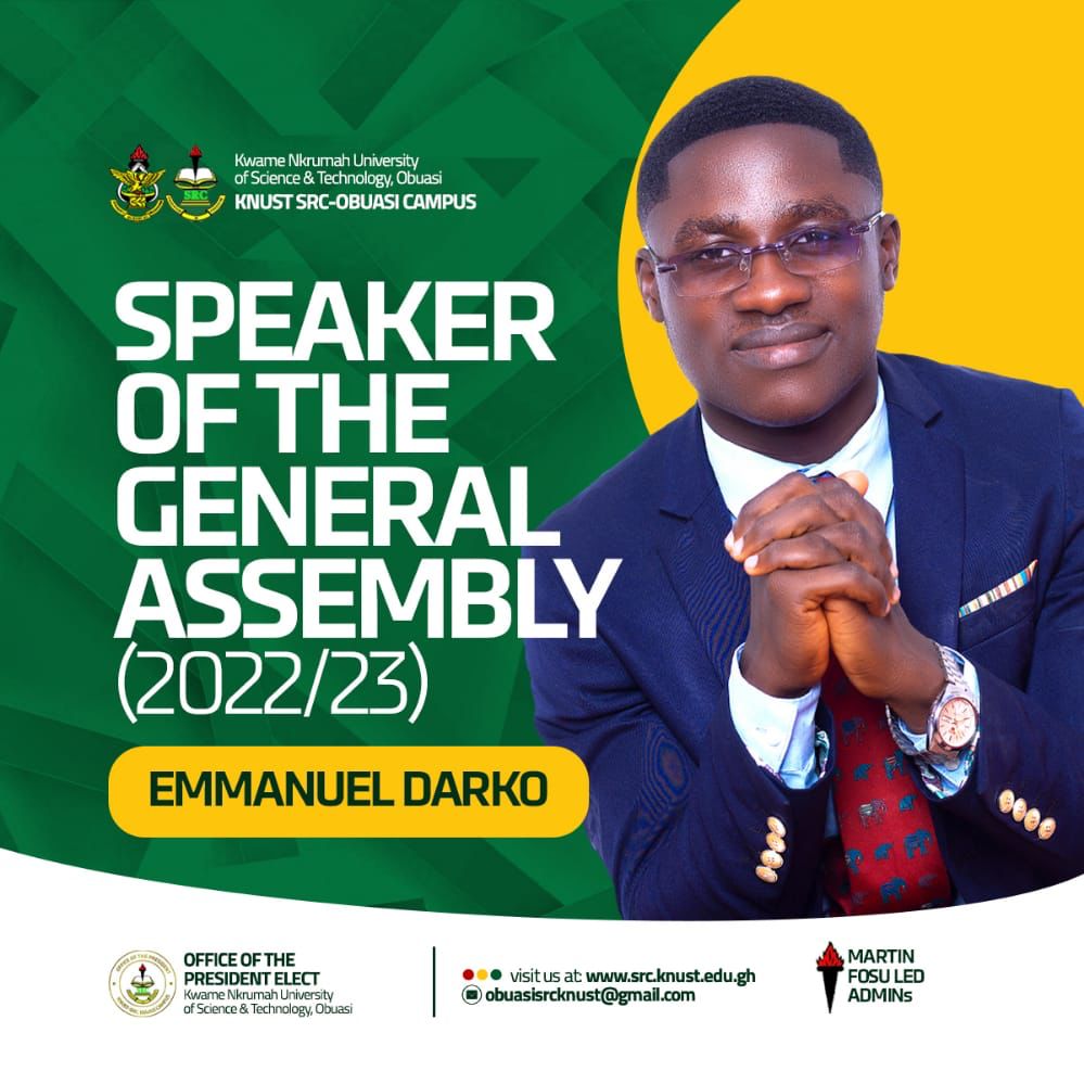 Congratulations Afenyo Markins Jnr. as I affectionately call him😊🎊. I've known and interacted with master Emmanuel Darko on countless occasions and I must say that his appointment is a thoroughly deserved one! Congratulations Rt.Hon. Speaker. See you at the top!🎉🎊