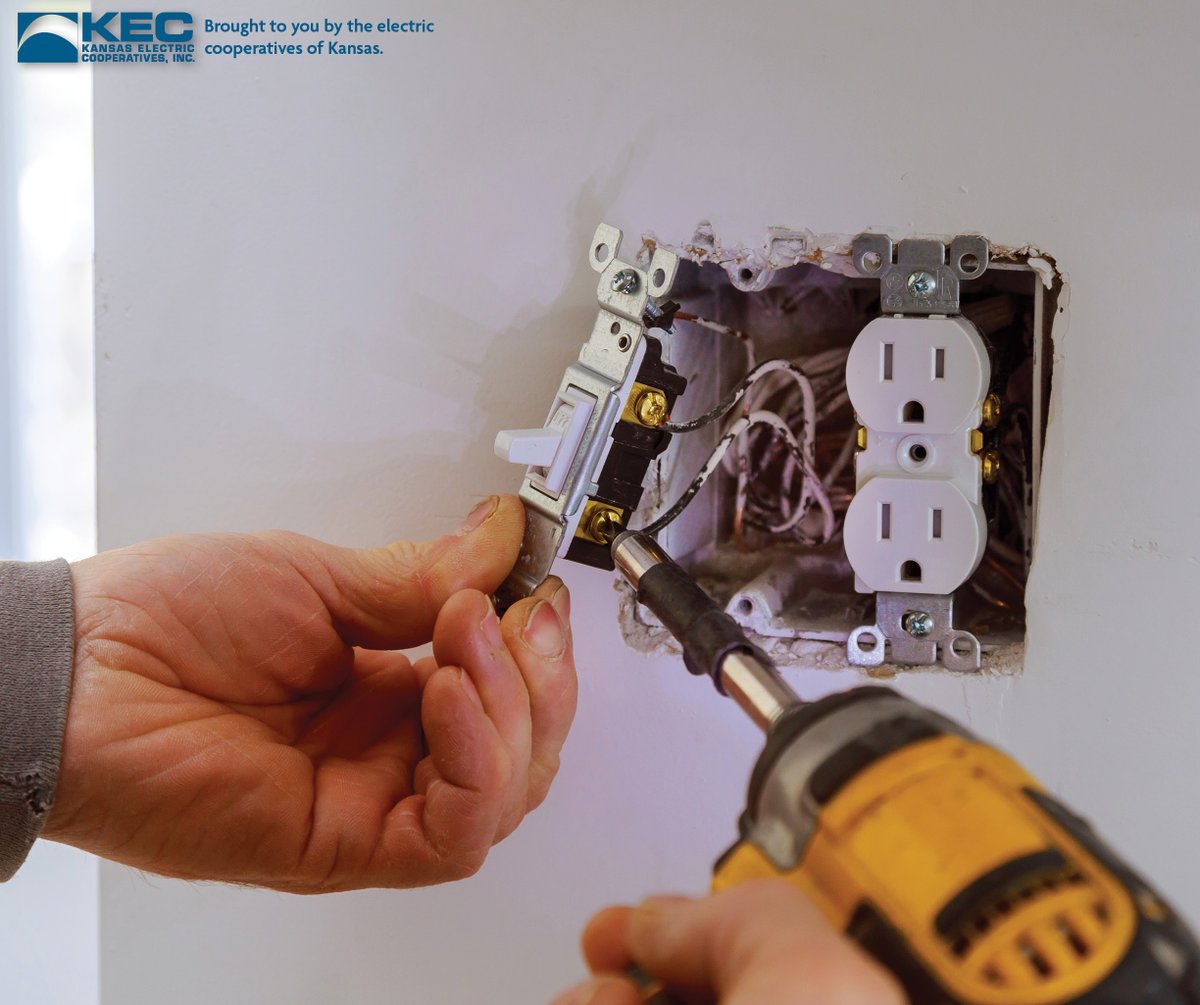 Dim or flickering lights, a burning smell, discolored electrical outlet or switch or frayed wires are all signs of electrical problems. Call a qualified electrician to inspect your home for electrical damage. Some wiring or outlets may need replaced.