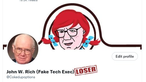 John W. Rich (Wealthy) tweet media