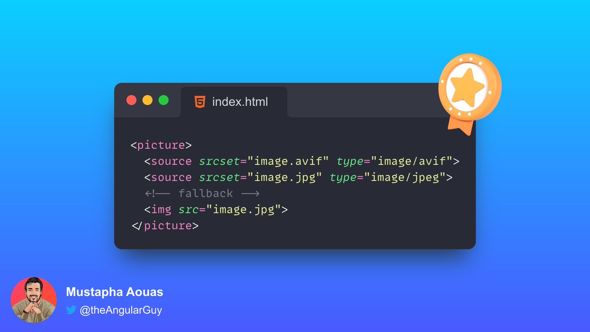 TheAngularGuy's tweet image. Because WebP and AVI files use less space than JPEGs or PNGs, they are better suited for image-heavy applications 👍