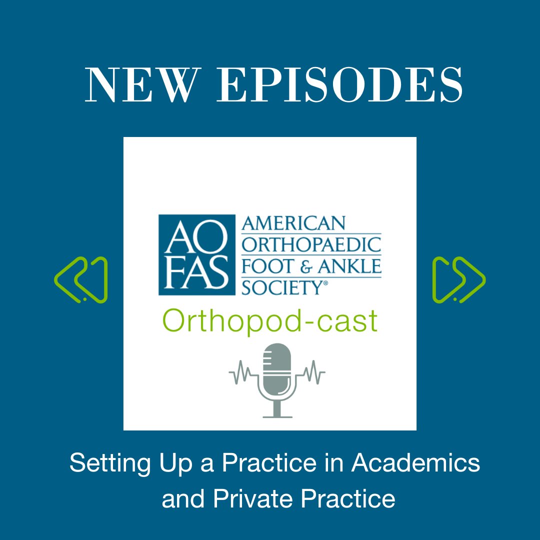 New Orthopod-cast Episode Alert! Hosts sit down to discuss how to build a practice if you choose the academic path or the private practice route. Listen now: directory.libsyn.com/episode/index/… <a href="/PaulTalusan_MD/">Paul Talusan MD</a> @conveymed