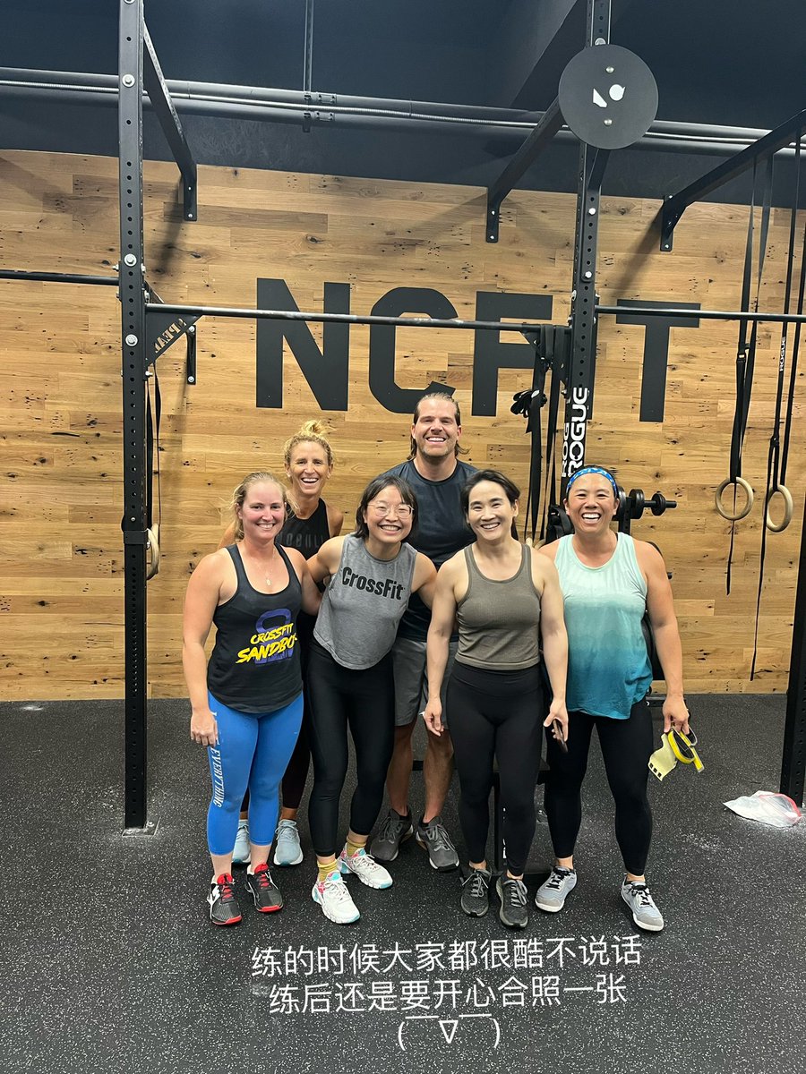 phyliciasiyu's tweet photo. Coincidently met CrossFit champion @JasonKhalipa 

↖(^ω^)↗

He is so nice！NC fit is the gym with the most smart acumen of business taste I have ever seen. https://t.co/5VlqqRPMVc