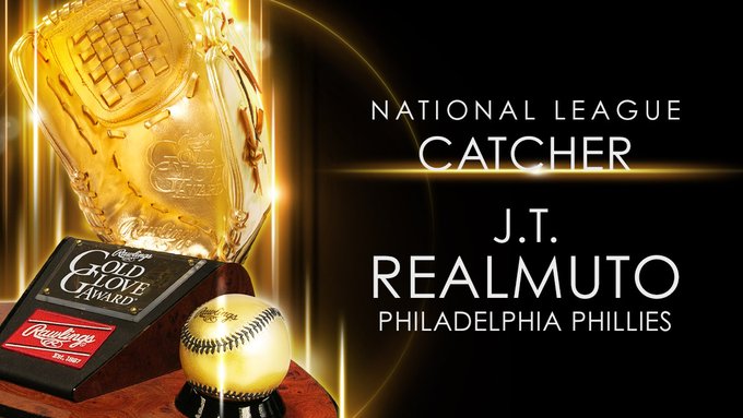 J T Realmuto Wins Second Career Gold Glove Award Phillies Nation