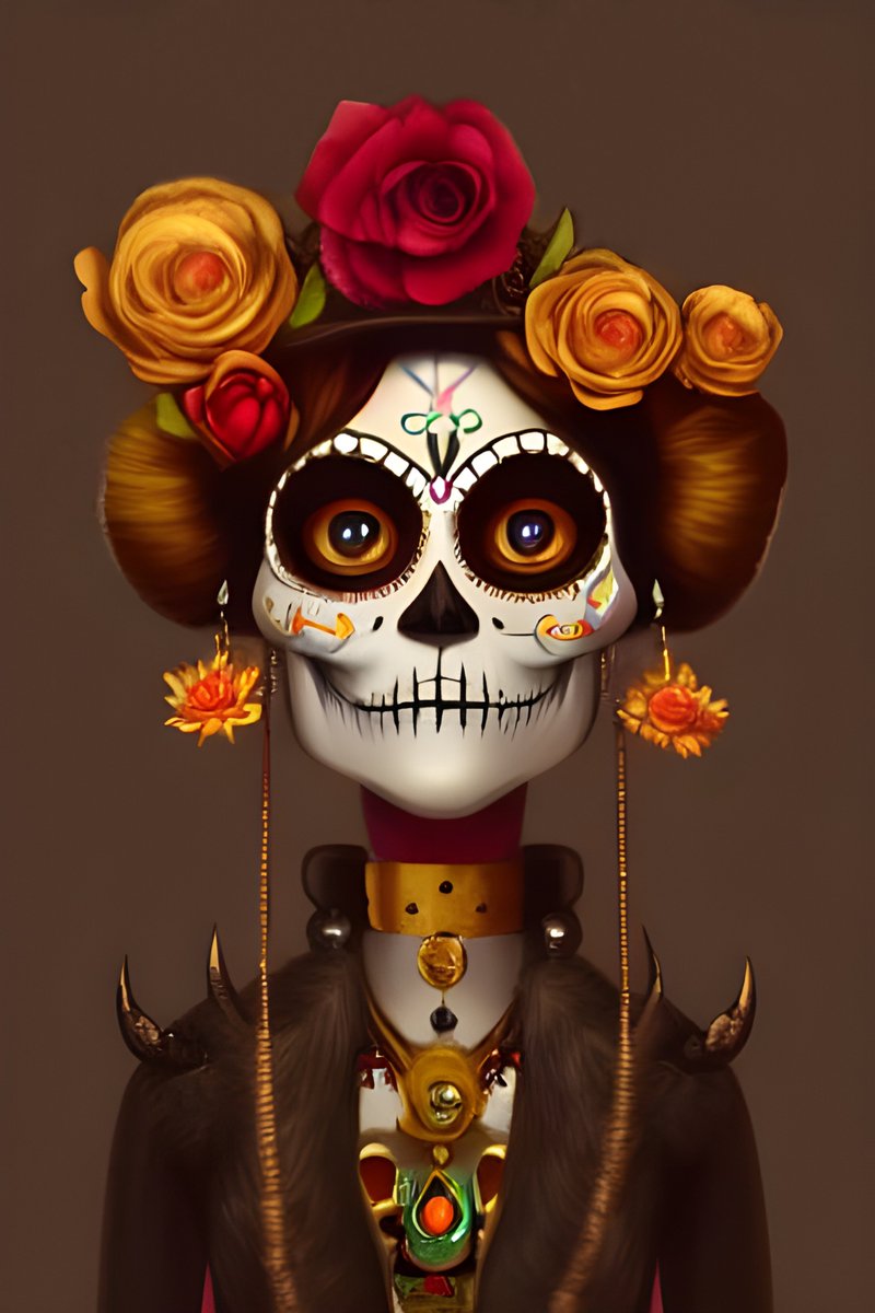 gokC_C's tweet photo. dia de los muertos - day of the dead
 #aiart #aigeneratedart  #digitalart 
@NightcafeStudio https://t.co/jMmHbjeB7S