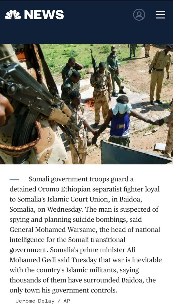 JUST IN 🚨

#TPLF cyber soldiers &amp; their #US #EU bosses have circulated z following picture as #Eritrea'n solders acting in #Tigray. But z original picture (story) was in #Somalia. IC shouldn't be fooled with such kind of misinforming narratives
<a href="/SecBlinken/">Secretary Antony Blinken</a> <a href="/mfa_russia/">MFA Russia 🇷🇺</a> <a href="/MFA_China/">CHINA MFA Spokesperson 中国外交部发言人</a>