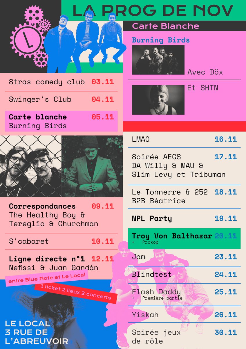 Bar à bières, à concerts, et à tout le reste que tu trouveras dans la prog juste là ⬇️