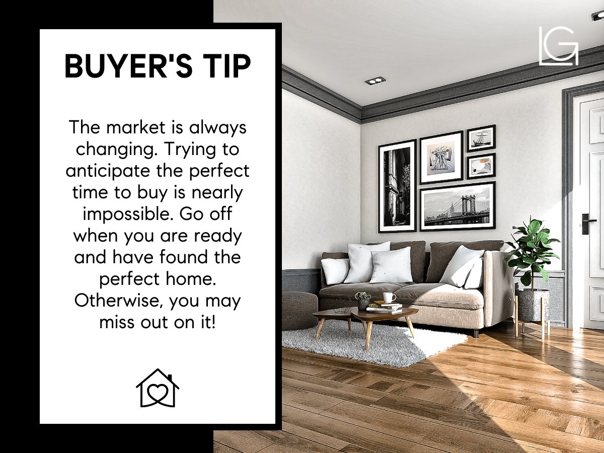 lydiagable's tweet photo. Buyer's Tip
The market is always changing, and trying to anticipate the perfect time to buy is nearly impossible. Go off when you are ready and have found the perfect home; otherwise, you may miss out on it!
#realestatetips #buyerstip #tiptuesday https://t.co/xK2s6YIEfi