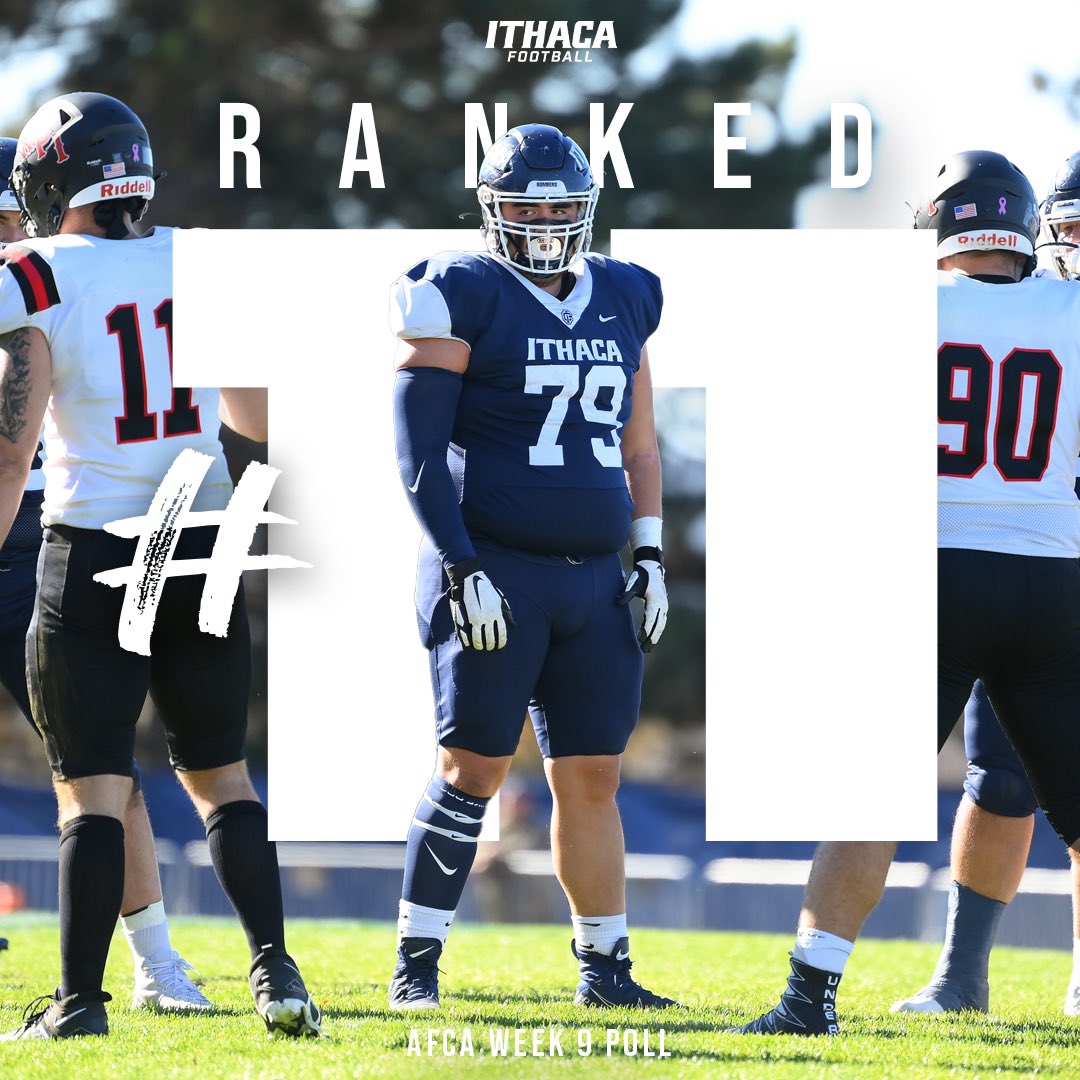 Ithaca Bomber Football tweet media