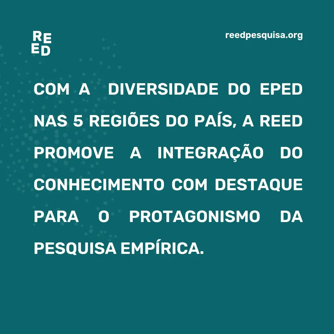 Rede de Estudos Empíricos em Direito (@reed_pesquisa) on Twitter photo 