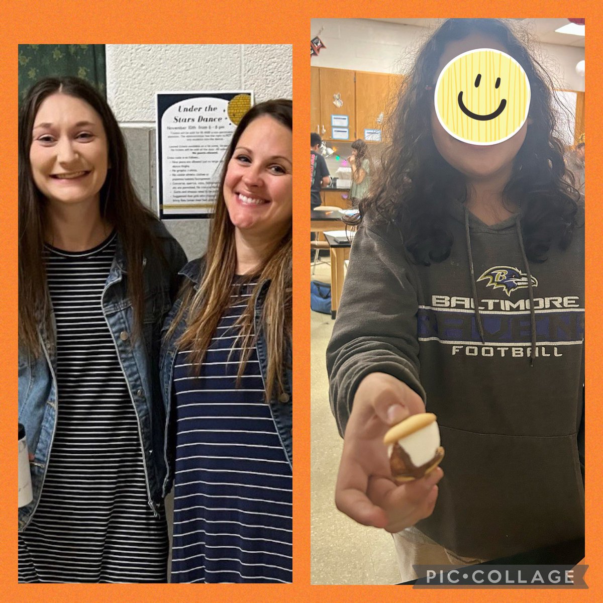 Twin day and s’more day <a href="/CockeysvilleMS/">Cockeysville Middle</a> make the day after Halloween slightly easier 😝<a href="/MsDentonCMS/">Kristen Spause Denton</a>
