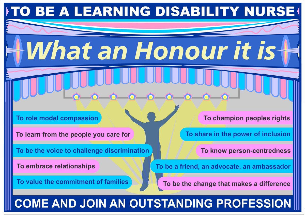 Today is the first EVER #LearningDisabilityNursingDay There are only around 17,000 of us who are registered in this branch of Nursing! To anyone thinking of a career in Nursing, consider becoming an RNLD - its an absolute privilege 💙
