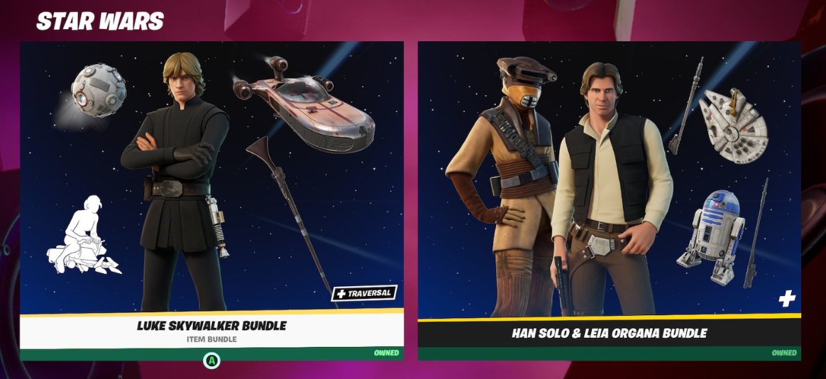 FriendlyMachine's tweet photo. 🔥 STAR WARS BUNDLE! (Choice) 🔥

📝 Giveaway Requirements:

🟥 Retweet &amp; Like ✅
🟥 Follow @FriendIyMachine ✅
🟥 Follow @MAYTRlX ✅

🔴 Ends in 6 Hours!..⏳⌛️

#Fortnite #FortniteLeaks #FortniteSeason4 #FortniteParadise  #FortniteChapter3Season4 #FortniteChrome #Fortnitemares https://t.co/JADx1b08af