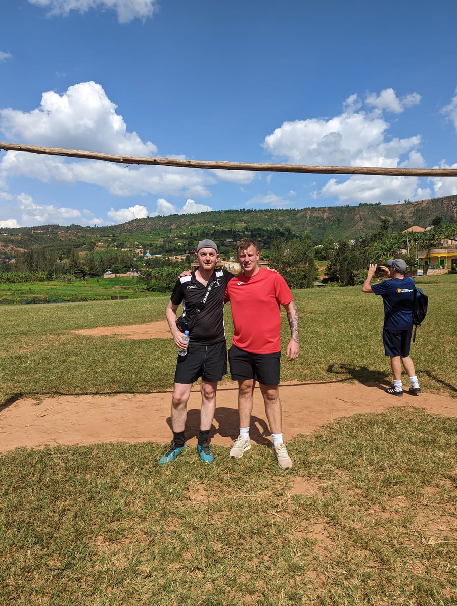 TranentFCYouth's tweet photo. Rwanda Day 4 - A day to remember - visited a school for disabled children, helped at breakfast, had fun with football and gave out kit. Afternoon, visited camp for ex street kids, played football in scorching heat, again handing out tons of kit #rwandasco2022 @lylesdad @deanbev09 https://t.co/ANvi2Ei2en